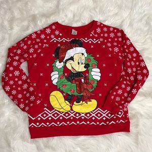 Disney Christmas Mickey Mouse sweatshirt